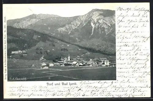 AK Lenk, Dorfansicht und Bad