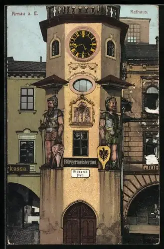 AK Arnau a. E., Rathaus