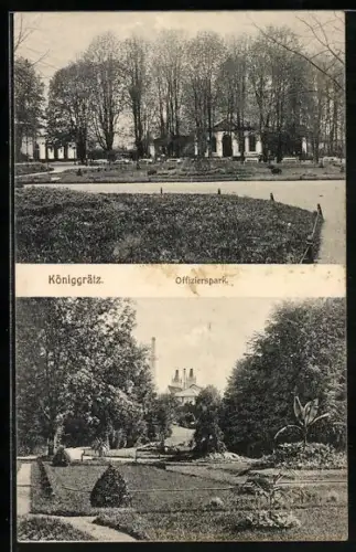AK Königgrätz, Offizierspark