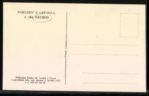 AK Náchod, Pohled s Létadla