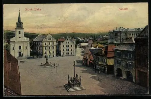 AK Nová Paka, Námestí