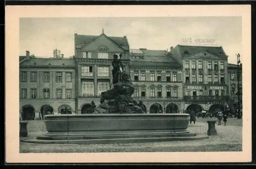 AK Trautenau, Rübezahlbrunnen