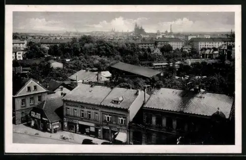 AK Hradec Králové, Panorama mit Geschäften
