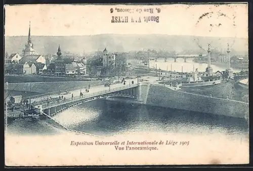 AK Liège, Exposition Universelle et Internationale 1905, Vue Panoramique