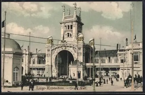 AK Liège, Exposition, Grand Hall, Ausstellung