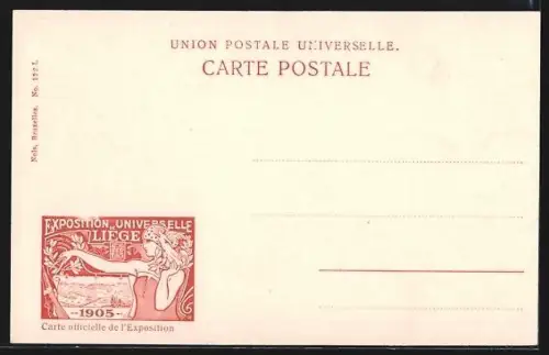 AK Liège, Exposition universelle 1905, Jardin des Vennes