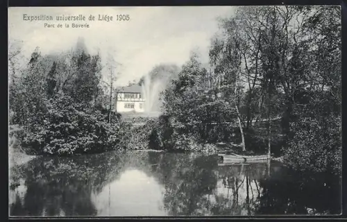AK Liège, Exposition universelle 1905, Parc de la Boverie