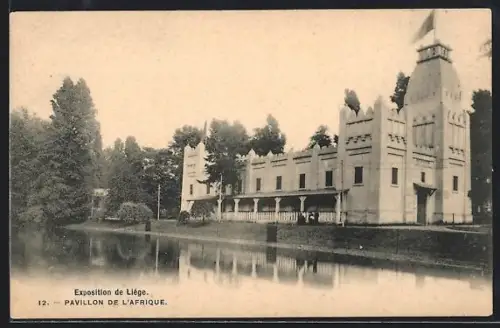 AK Liège, Exposition, Pavillon de l`Afrique