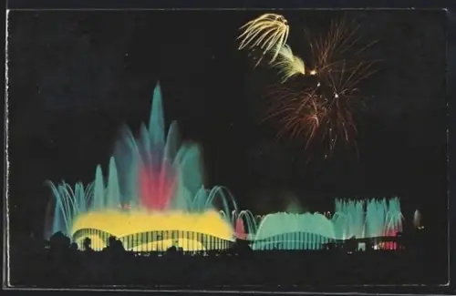 AK New York, World`s Fair 1964-65, Fountain of Planets