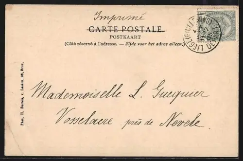 AK Liège, Exposition, La Facade Principale a l`Entrée de Fétinne