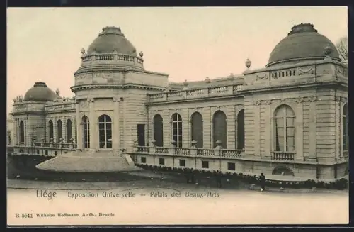 AK Liège, Exposition Universelle, Palais des Beaux-Arts