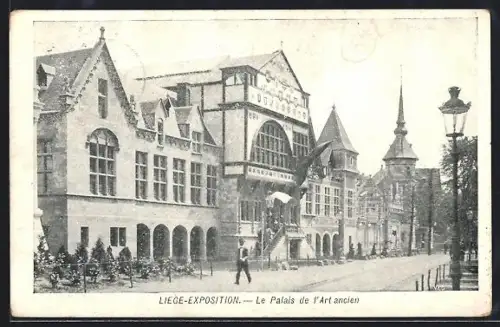 AK Liège, Exposition, Le Palais de l`Art ancien