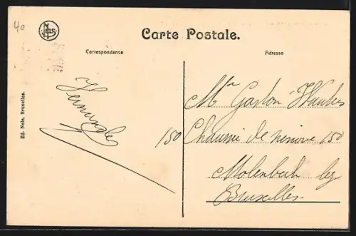 AK Gand, Exposition Universelle et Internationale 1913, Pavillon de la ville de Gand