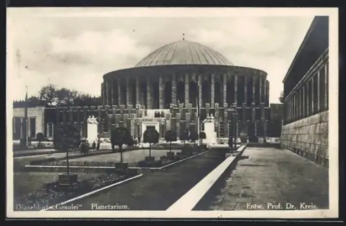 AK Düsseldorf, Gesolei, Planetarium