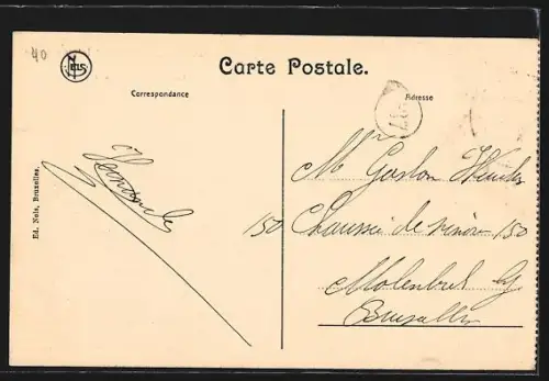 AK Liège, Exposition Universelle et Internationale 1913, La Vieille Flandre, Entrée