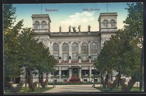 AK Komotau, Städtische Parksäle