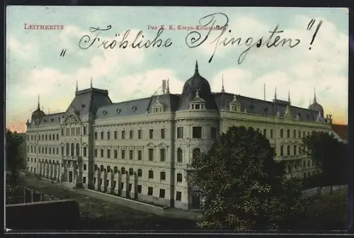 AK Leitmeritz, K. K. Korps-Kommando