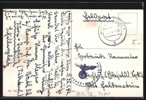 AK Teplitz, Turn, Bürgerschule