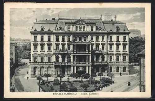 AK Teplitz-Schönau, Städtisches Kurhaus