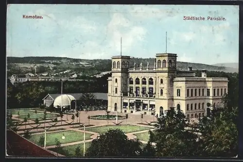 AK Komotau, Städtische Parksäle