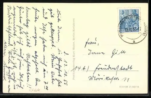 AK Berlin, Hochhäuser am Alexanderplatz