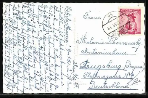 AK Wien, Stadthalle mit Strassenpartie