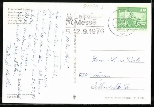 AK Leipzig, Altes Rathaus