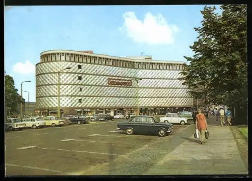 AK Leipzig, Warenhaus Konsument am Brühl