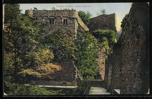 AK Baden-Baden, Altes Schloss