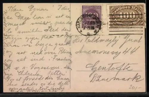 AK Baden-Baden, Altes Schloss