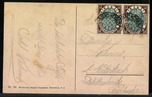 AK Rudelsburg, Ansicht mit Umgebung