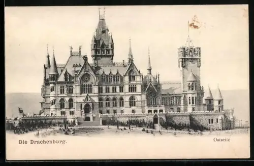 AK Drachenburg, Ostseite