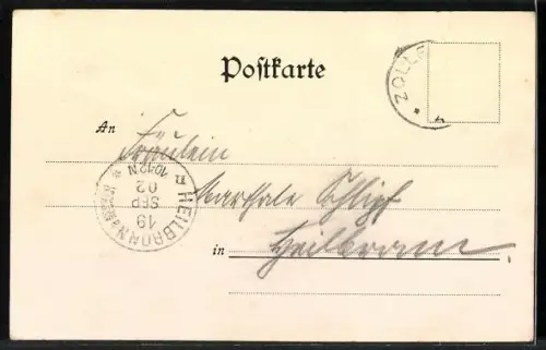 AK Burg Hohenzollern, Gesamtansicht