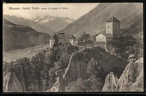 AK Merano, Castel Tirola verso il Gruppo d`Ortles