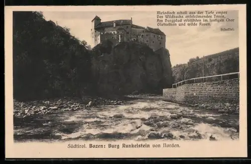 AK Bozen, Burg Runkelstein von Norden