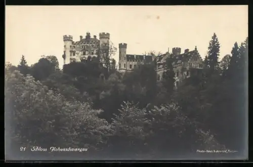 AK Schloss Hohenschwangau und Umgebung