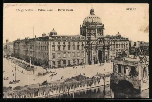 AK Berlin, königliches Schloss