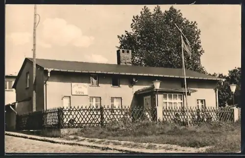 AK Benz /Usedom, Ferienheim des VEB-Metall- und Giesswerks Leipzig