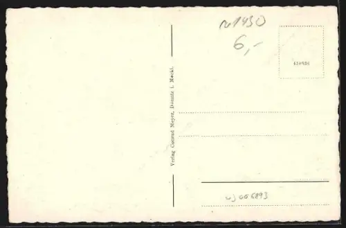 AK Dörnitz i. M., Festungseingang mit Blick auf die Kirche