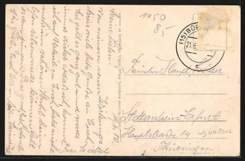 AK Langethalsmühle / Thür., Fritz-Sauckel-Erholungsheim