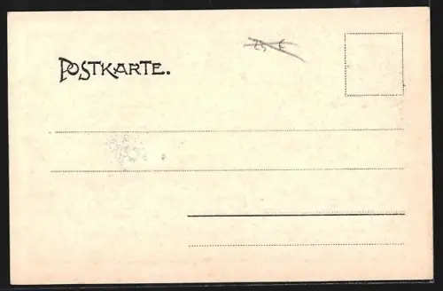 AK Aachen, Heinrichs-Allee mit Passanten