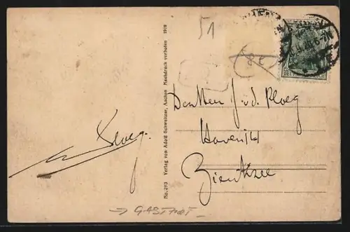 AK Aachen, Gasthaus Linzenshäuschen