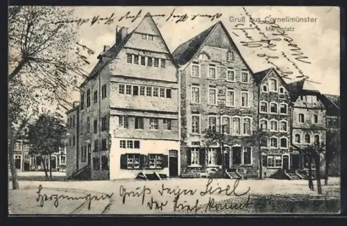 AK Cornelimünster, Marktplatz und Umgebung