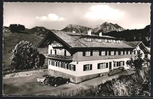 AK Obermaiselstein, Gasthaus-Pension Forelle Mainrad Hafner