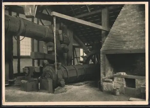 AK Essen /Ruhr, Der Hallbach-Hammer im Nachtigallental