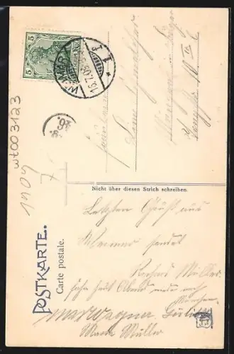 AK Weimar / Thüringen, Kriegerdenkmal mit umliegendem Garten