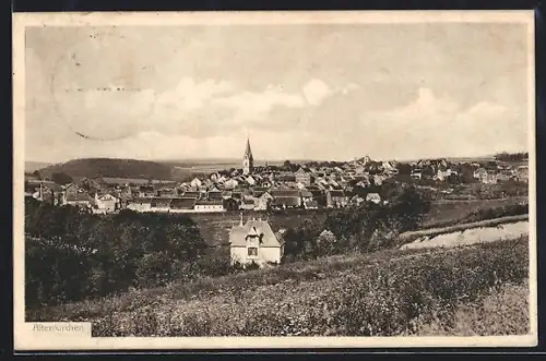 AK Altenkirchen / Westerwald, Blick über die Ortschaft