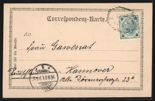 AK Trafoi, Strassenpartie mit Hotel neue Post