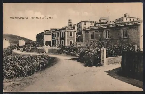 AK Montemarcello, Ingresso al Paese