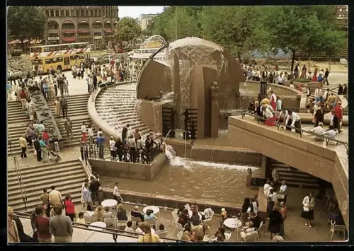 AK Berlin, Piazza auf dem Breitscheidplatz